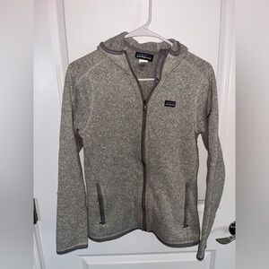 Gray Patagonia Zip up Jacket